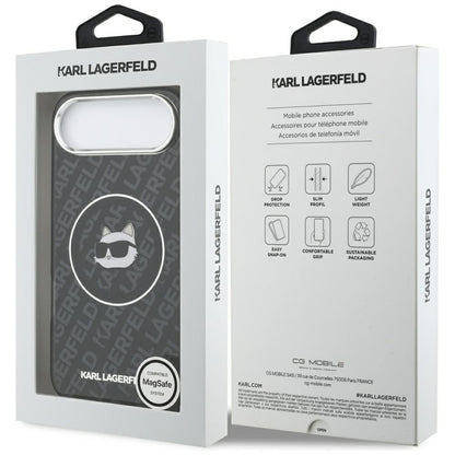 MagSafe-deksel for Apple iPhone 17 Air, Karl Lagerfeld, IML Choupette`s Head, Svart