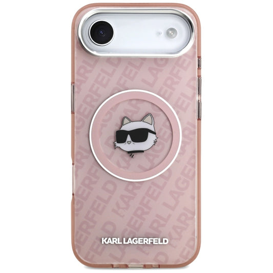 MagSafe-deksel for Apple iPhone 17 Air, Karl Lagerfeld, IML Choupette`s Head, Rosa