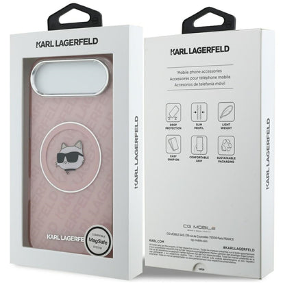 MagSafe-deksel for Apple iPhone 17 Air, Karl Lagerfeld, IML Choupette`s Head, Rosa