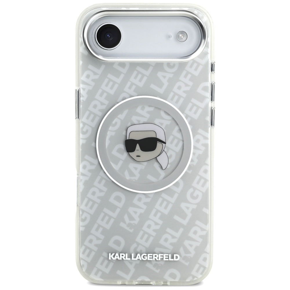 MagSafe-deksel for Apple iPhone 17 Air, Karl Lagerfeld, IML Karl`s Head, Grå