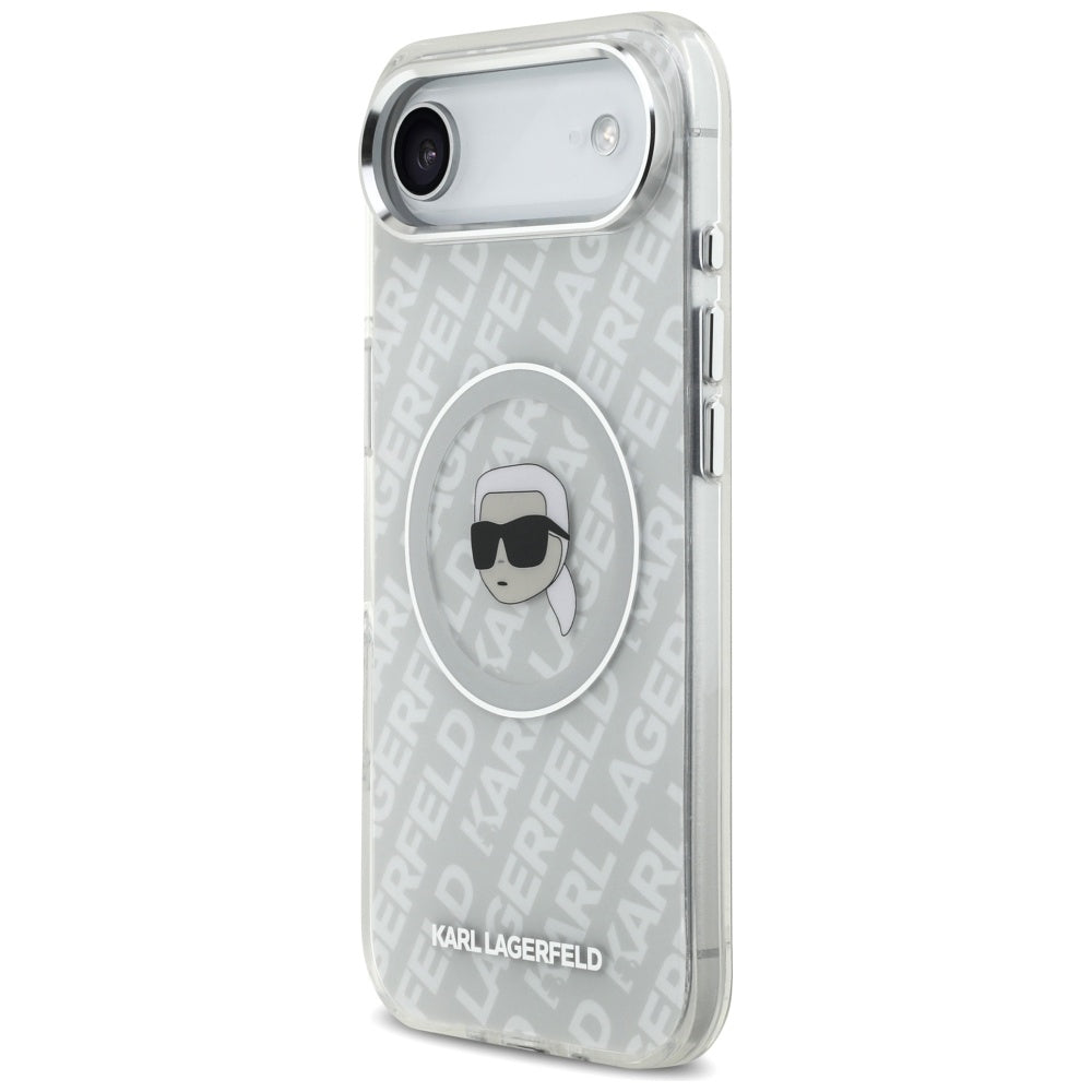 MagSafe-deksel for Apple iPhone 17 Air, Karl Lagerfeld, IML Karl`s Head, Grå