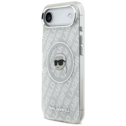MagSafe-deksel for Apple iPhone 17 Air, Karl Lagerfeld, IML Karl`s Head, Grå