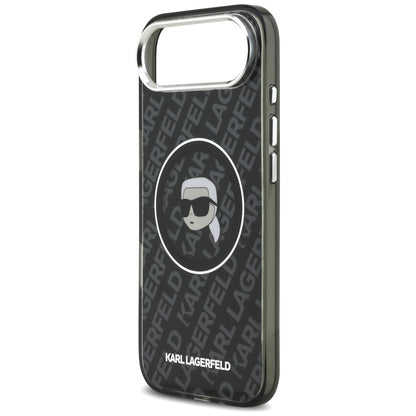 MagSafe-deksel for Apple iPhone 17 Air, Karl Lagerfeld, IML Karl`s Head, Svart