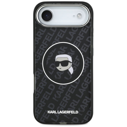 MagSafe-deksel for Apple iPhone 17 Air, Karl Lagerfeld, IML Karl`s Head, Svart