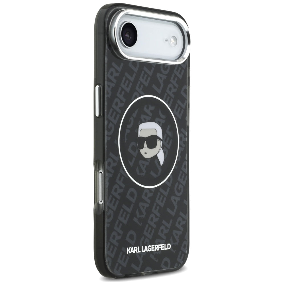 MagSafe-deksel for Apple iPhone 17 Air, Karl Lagerfeld, IML Karl`s Head, Svart