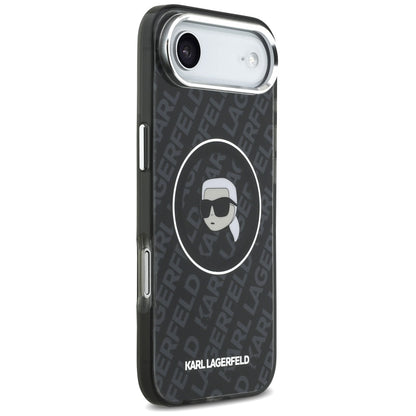 MagSafe-deksel for Apple iPhone 17 Air, Karl Lagerfeld, IML Karl`s Head, Svart