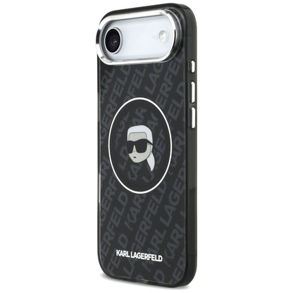 MagSafe-deksel for Apple iPhone 17 Air, Karl Lagerfeld, IML Karl`s Head, Svart