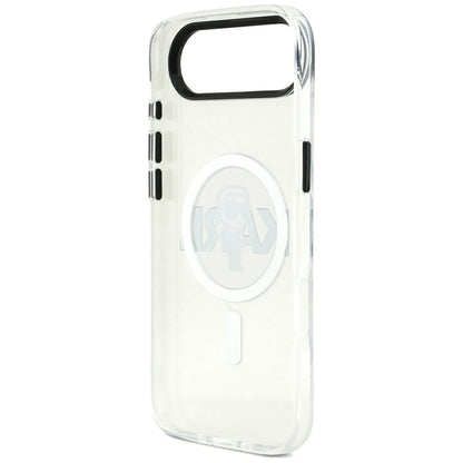 MagSafe-deksel for Apple iPhone 17 Air, Karl Lagerfeld, IML Sketch Logo Karl, Gjennomsiktig