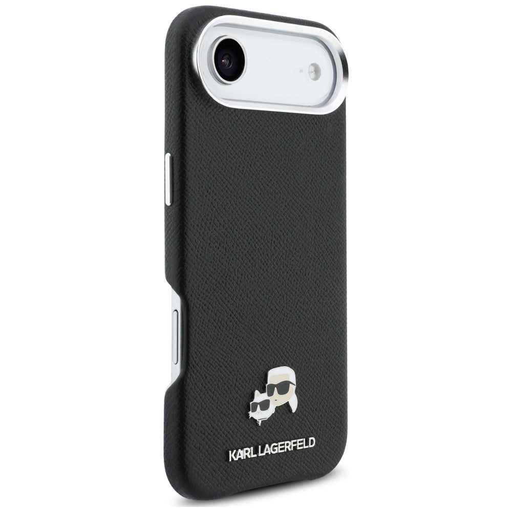 MagSafe deksel for Apple iPhone 17 Air, Karl Lagerfeld, Karl & Choupette Head's Pin, Svart