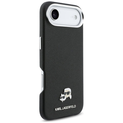 MagSafe deksel for Apple iPhone 17 Air, Karl Lagerfeld, Karl & Choupette Head's Pin, Svart