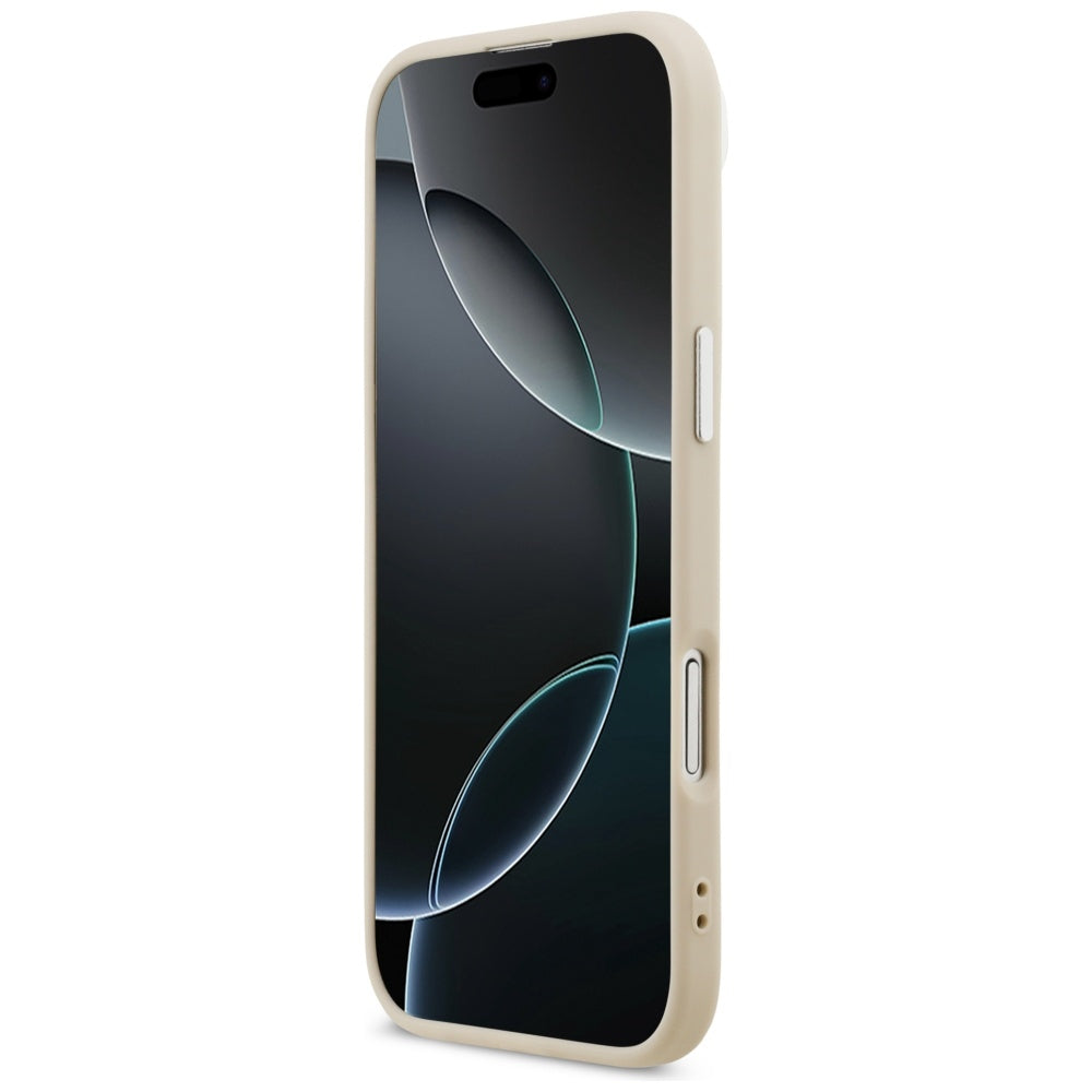 MagSafe-deksel for Apple iPhone 17 Air, Karl Lagerfeld, Karl & Choupette Pins, Beige