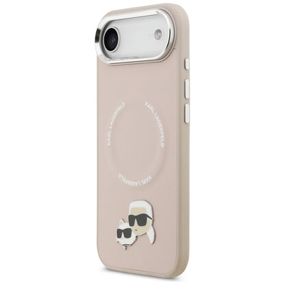 MagSafe-deksel for Apple iPhone 17 Air, Karl Lagerfeld, Karl & Choupette Pins, Rosa