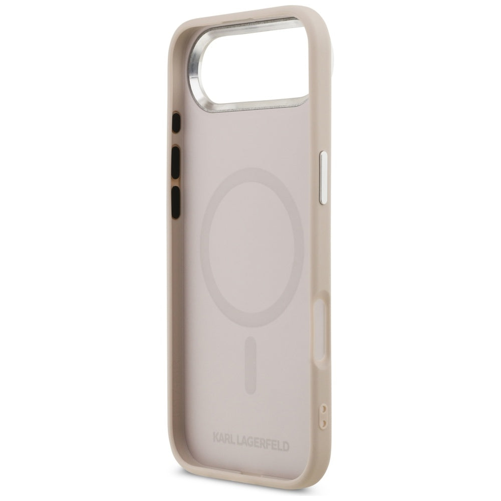 MagSafe-deksel for Apple iPhone 17 Air, Karl Lagerfeld, Karl & Choupette Pins, Rosa