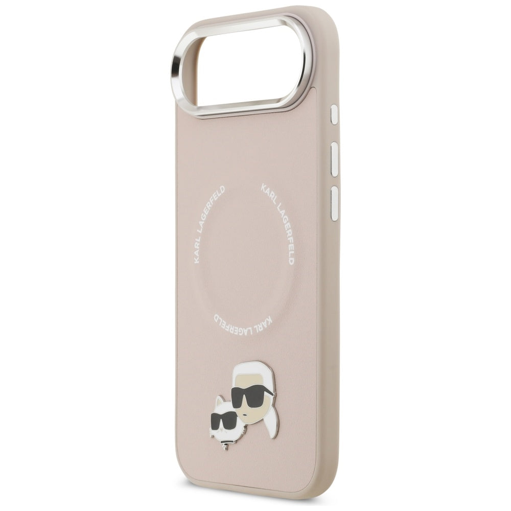 MagSafe-deksel for Apple iPhone 17 Air, Karl Lagerfeld, Karl & Choupette Pins, Rosa