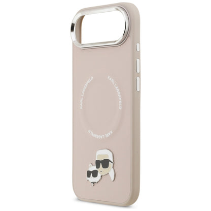 MagSafe-deksel for Apple iPhone 17 Air, Karl Lagerfeld, Karl & Choupette Pins, Rosa