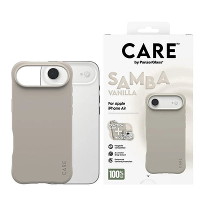 MagSafe-deksel for Apple iPhone 17 Air, PanzerGlass, Motebevisst, Beige
