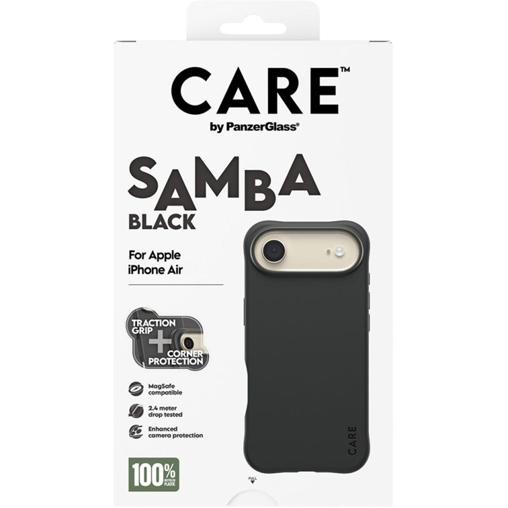 MagSafe-deksel for Apple iPhone 17 Air, PanzerGlass, Care Fashionable, Svart