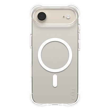 MagSafe-deksel for Apple iPhone 17 Air, PanzerGlass, Motebevisst, Transparent Hvit