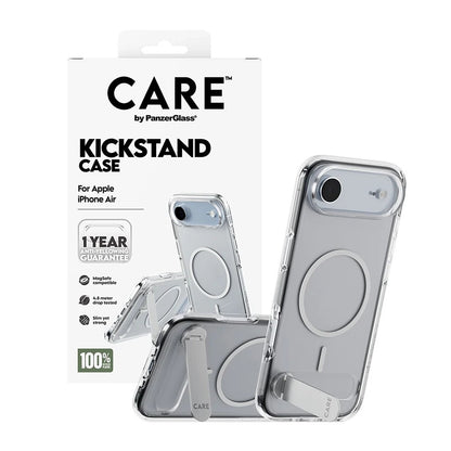 MagSafe-deksel for Apple iPhone 17 Air, PanzerGlass, med Kickstand, Gjennomsiktig