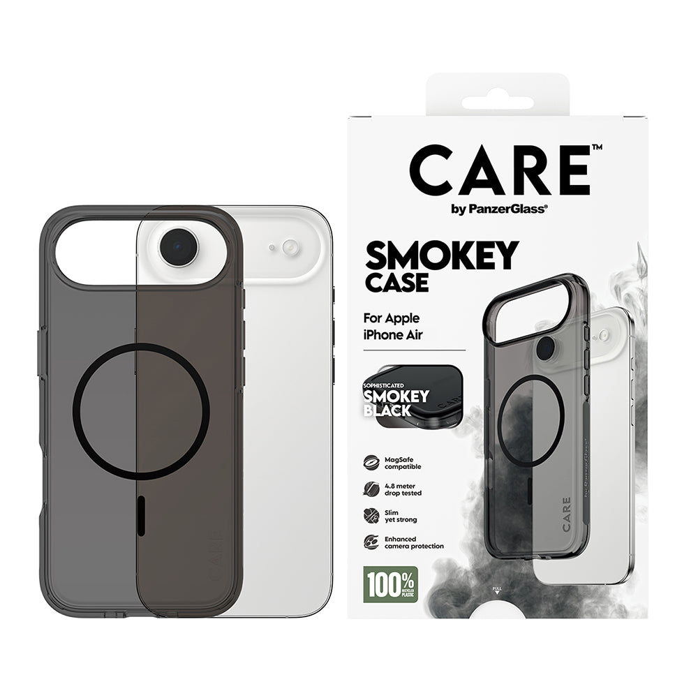 MagSafe-deksel for Apple iPhone 17 Air, PanzerGlass, Urban Explorer Care, Svart