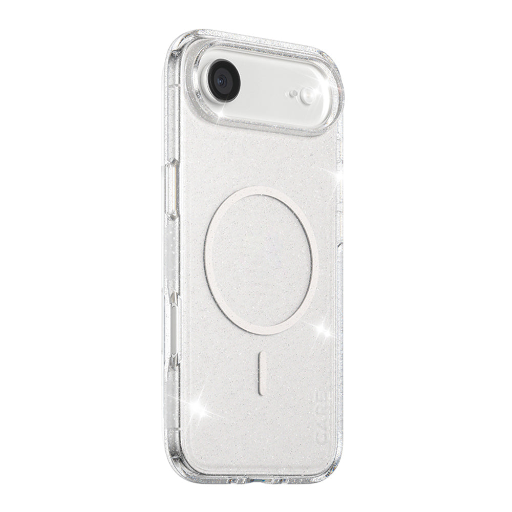 MagSafe-deksel for Apple iPhone 17 Air, PanzerGlass, Care Urban Explorer Star Lit, Transparent Hvit