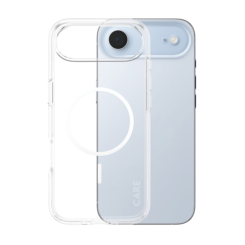 MagSafe-deksel for Apple iPhone 17 Air, PanzerGlass, Urban Explorer Care, Hvit Transparent