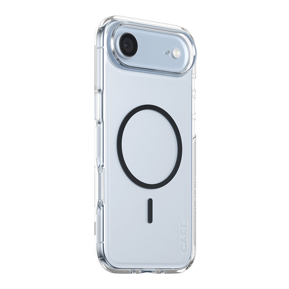 MagSafe-deksel for Apple iPhone 17 Air, PanzerGlass, Care Urban Explorer, Svart Transparent