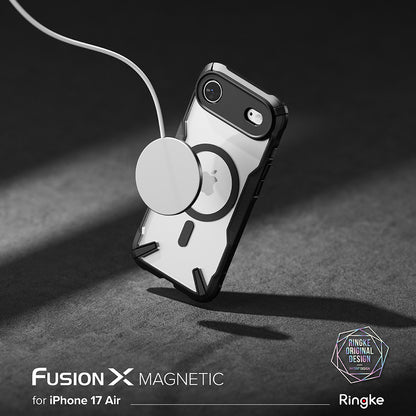 MagSafe-deksel for Apple iPhone 17 Air, Ringke, Fusion X, Svart