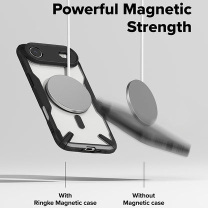 MagSafe-deksel for Apple iPhone 17 Air, Ringke, Fusion X, Svart