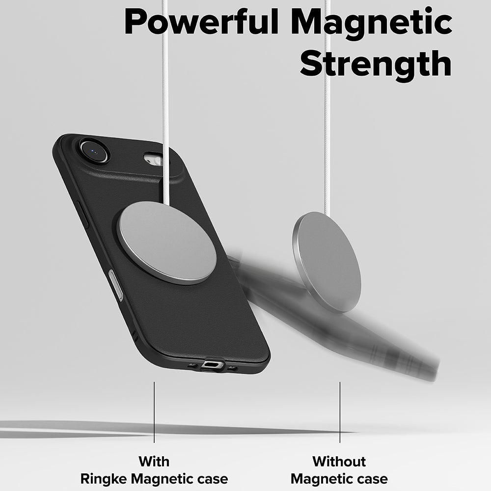 MagSafe-deksel for Apple iPhone 17 Air, Ringke, Onyx, Svart