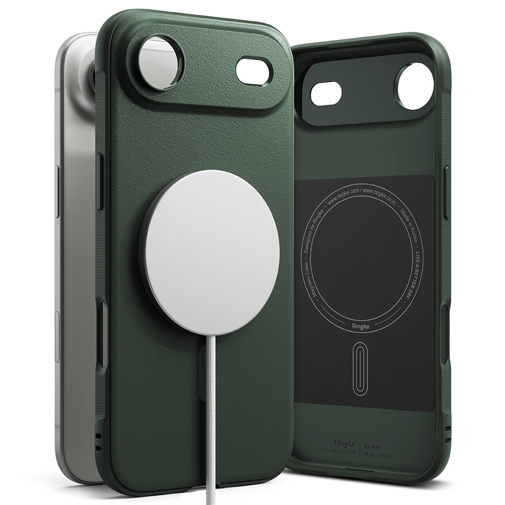 MagSafe-deksel for Apple iPhone 17 Air, Ringke, Onyx, Mørkegrønn