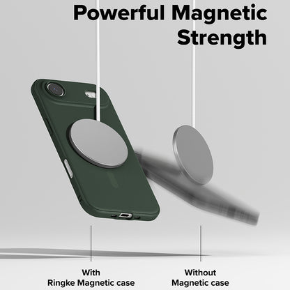 MagSafe-deksel for Apple iPhone 17 Air, Ringke, Onyx, Mørkegrønn