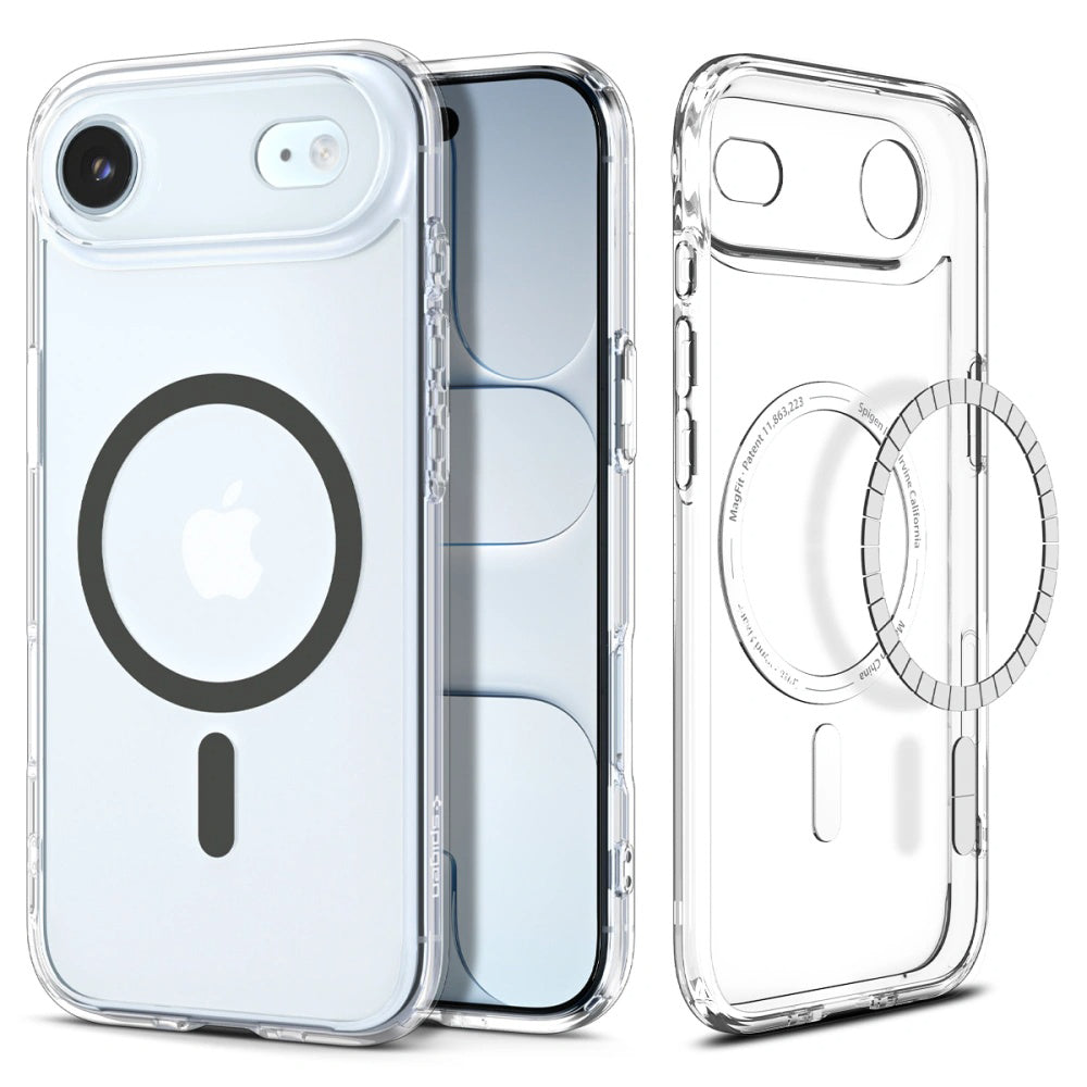MagSafe-deksel for Apple iPhone 17 Air, Spigen, Ultra Hybrid, Grå