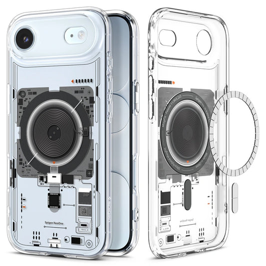 MagSafe-deksel for Apple iPhone 17 Air, Spigen, Ultra Hybrid Neo One, Gjennomsiktig