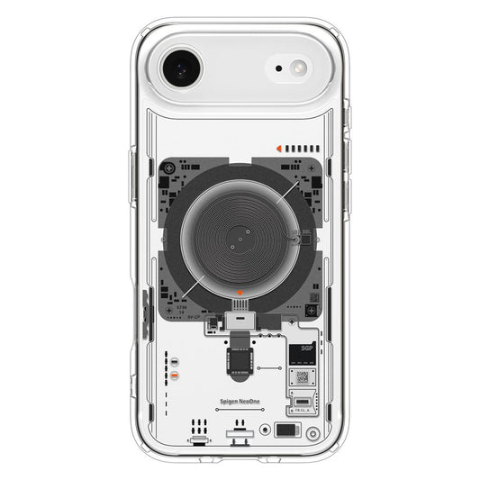 MagSafe-deksel for Apple iPhone 17 Air, Spigen, Ultra Hybrid Neo One, Gjennomsiktig