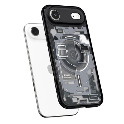 MagSafe-deksel for Apple iPhone 17 Air, Spigen, Ultra Hybrid Zero One, Svart