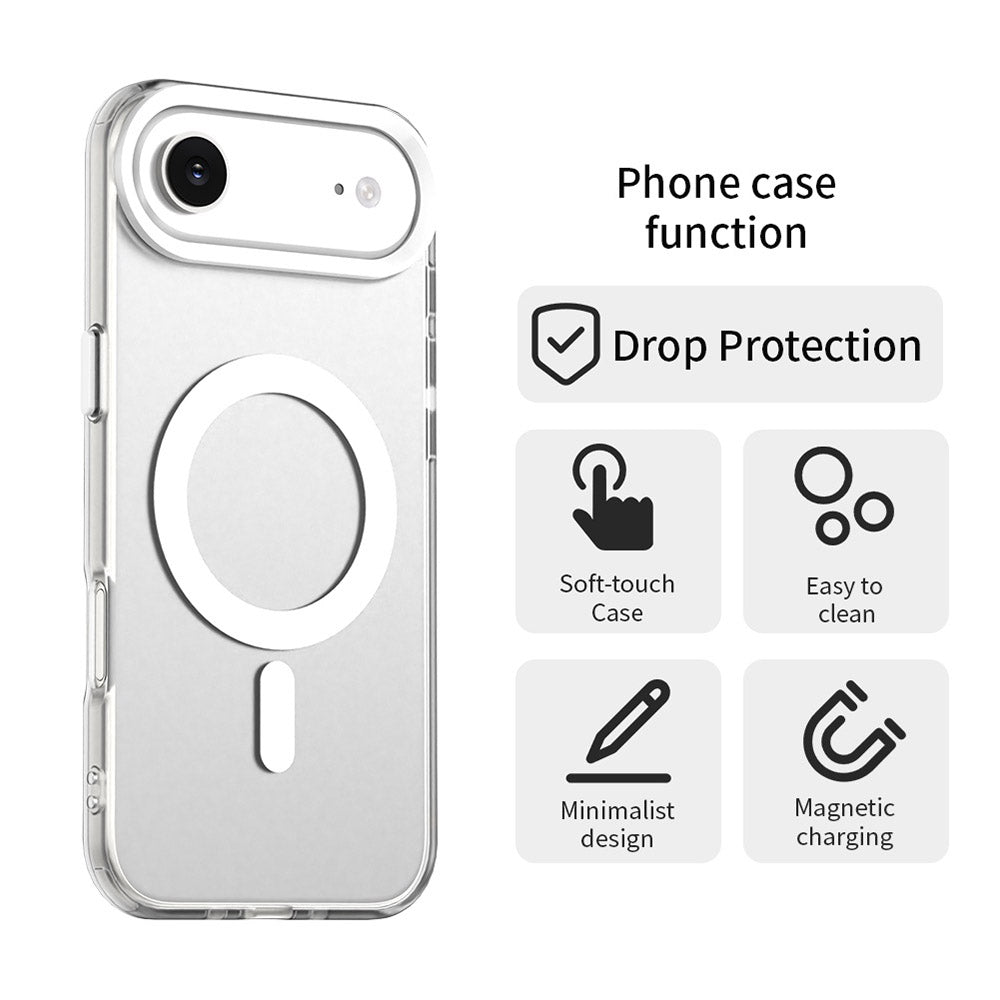 MagSafe deksel for Apple iPhone 17 Air, Techsuit, CandyCase, Hvit