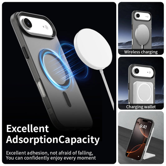MagSafe-deksel for Apple iPhone 17 Air, Techsuit, CandyCase, Svart
