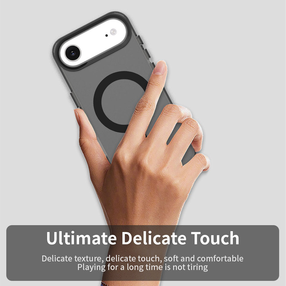 MagSafe-deksel for Apple iPhone 17 Air, Techsuit, CandyCase, Svart