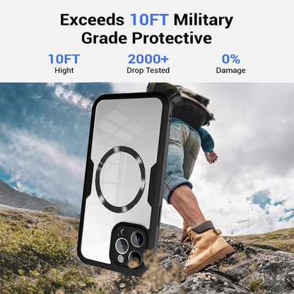 MagSafe-deksel for Apple iPhone 17 Air, Techsuit, ColorVerse 360, Svart