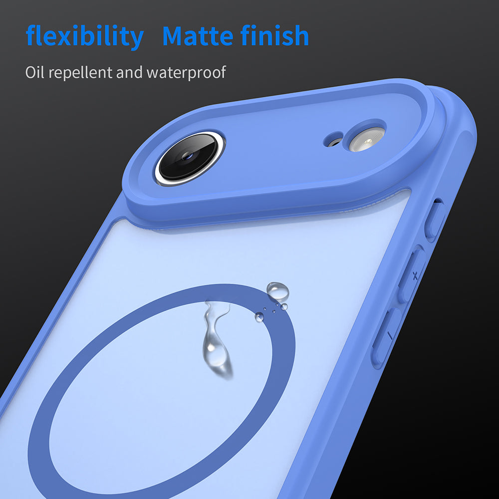MagSafe-deksel for Apple iPhone 17 Air, Techsuit, HaloFrost II, Blå