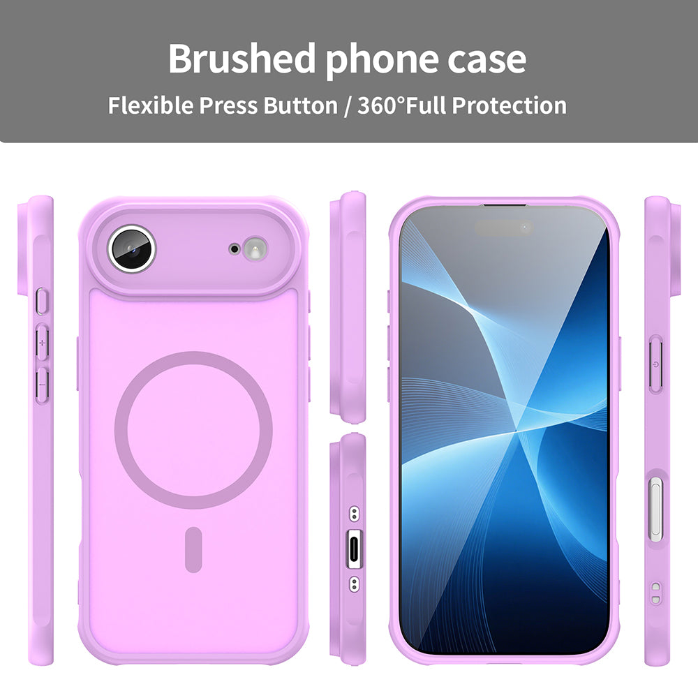 MagSafe-deksel for Apple iPhone 17 Air, Techsuit, HaloFrost II, Rosa