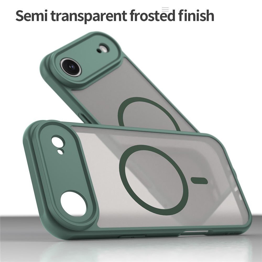 MagSafe-deksel for Apple iPhone 17 Air, Techsuit, HaloFrost II, Grønn