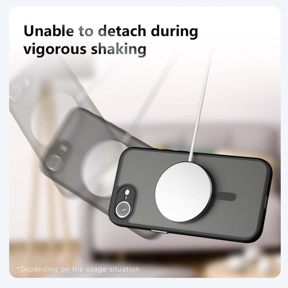 MagSafe-deksel for Apple iPhone 17 Air, Techsuit, PureFrost, Svart
