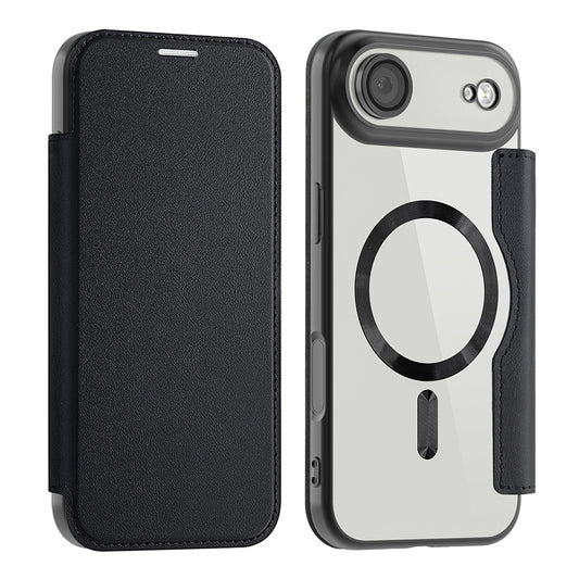 MagSafe-deksel for Apple iPhone 17 Air, Techsuit, SmartMag Book, Svart