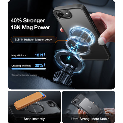 MagSafe-deksel for Apple iPhone 17 Air, Torras, Guardian, Gjennomsiktig