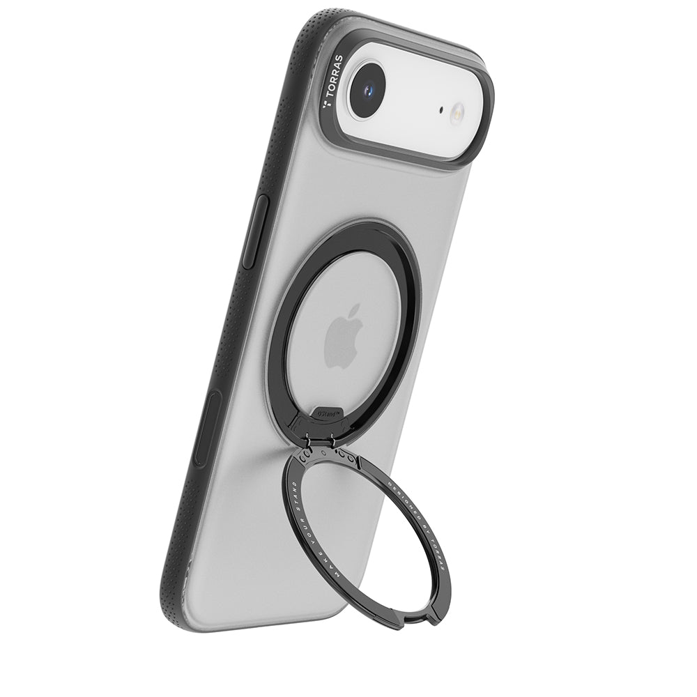 MagSafe-deksel for Apple iPhone 17 Air, Torras, Ostand R Fitness, Svart