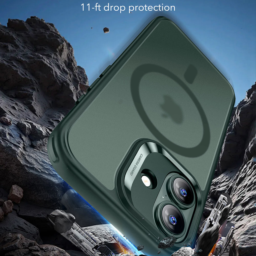 MagSafe-deksel for Apple iPhone 17, ESR, Classic Hybrid, Satengrønn
