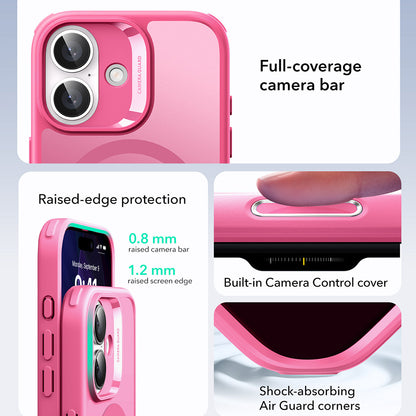 MagSafe-deksel for Apple iPhone 17, ESR, Classic Hybrid, Satengrosa