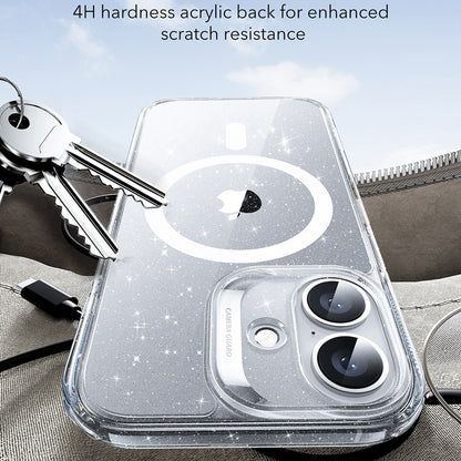 MagSafe deksel for Apple iPhone 17, ESR, Classic Hybrid Shimmer, Gjennomsiktig